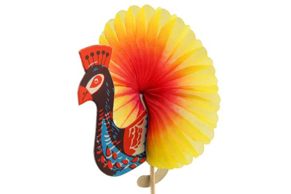 Peacock Fantail Cocktail Sticks